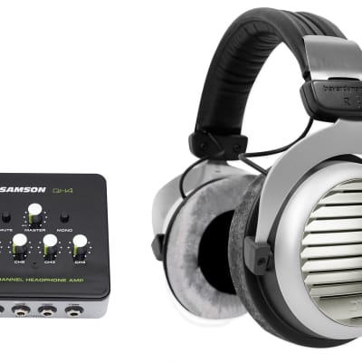 Beyerdynamic DT-990-PRO-250 Studio Monitor Headphones+4-Ch. Headphone  Amplifier