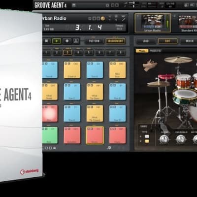 New Steinberg Groove Agent 5 Retail Pro Studio Drum Software Mac/PC   (Download/Activation Card) image 2