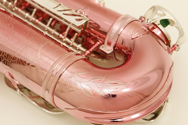 IO AS-1065 PLS Alto Saxophone Pink Lacquer Finish | Reverb