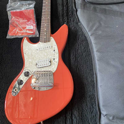 Fender Jag-Stang Fiesta Red Left-Handed #MX21535753 (7lbs, 3.7oz)  Kurt Cobain image 7