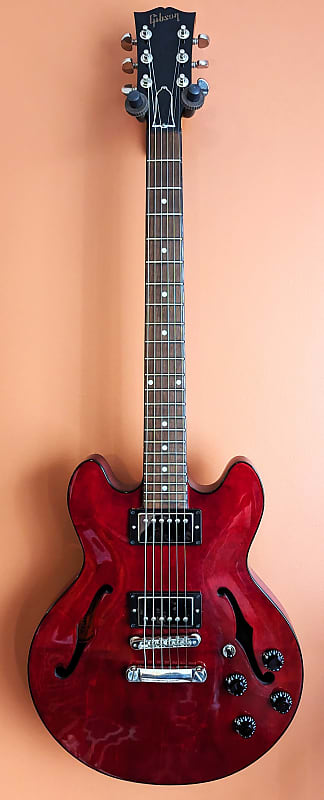 2016 Gibson Memphis ES-339 Studio (4-Knob)- Wine Red W/OHSC+ COA
