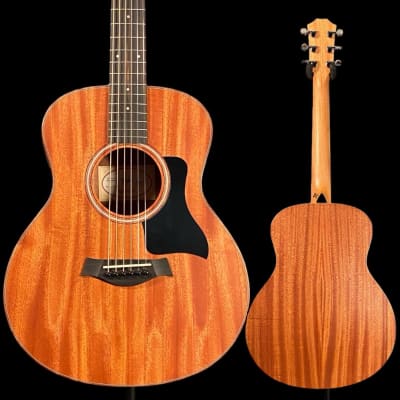 Taylor GS Mini-e Mahogany Acoustic-electric Guitar - Natural with Black Pickguard image 1