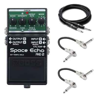 New Boss RE-2 Space Echo Delay and Reverb Guitar Effects Pedal