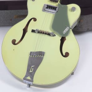 1962 Gretsch 6125 Tenor Guitar Two Tone Smoke Green image 1