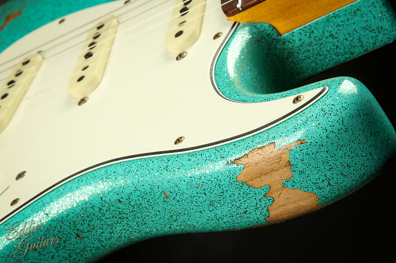 Fender Stratocaster ミントグリーン Fender Custom Shop 1967 Stratocaster Heavy Relic Guitar Aged