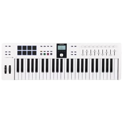 Arturia KeyLab Essential Mk3 49-key MIDI Keyboard Controller - White