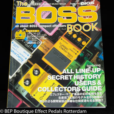 The Boss Book " The Ultimate Guide to the World's Most Popular Compact Effects for Guitar "Japanese" image 1