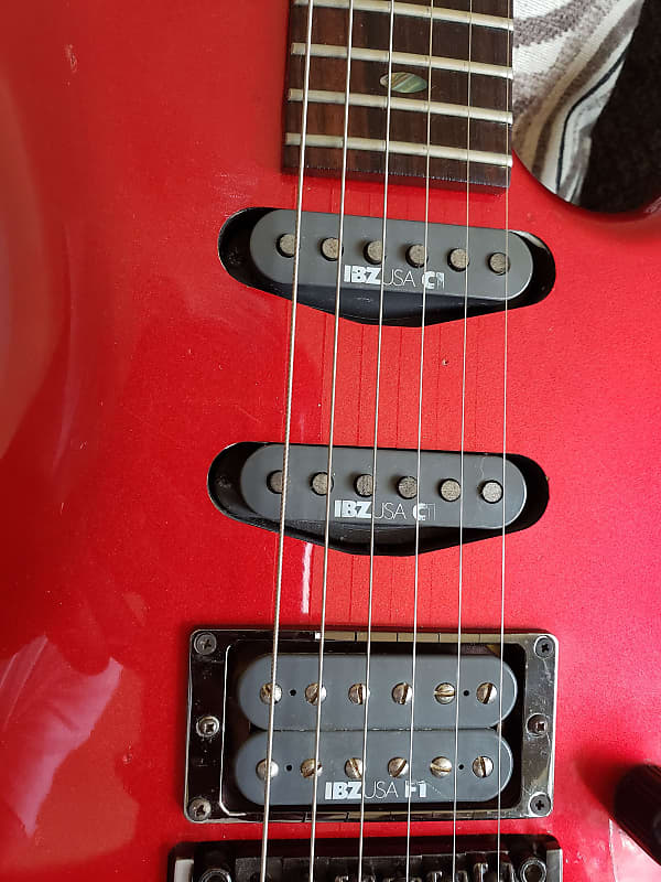 ■Ibanez 540R 日本製 アイバニーズ Edge tremolo Ibanez 540R Radius Series Red Burst Made in Japan 1990 ST Type