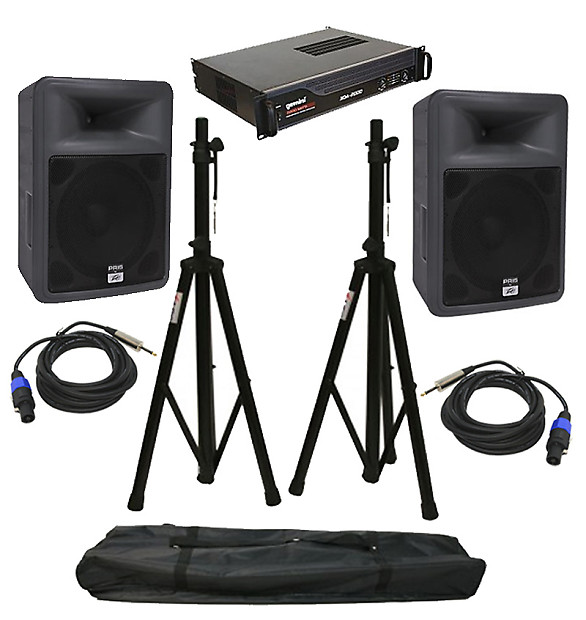 2 Peavey PR15 Pro Audio DJ 400 Watt Passive 15