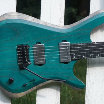 Kiesel Vanquish KV6X, Teal, Antique Ash, Richlite, M12SD