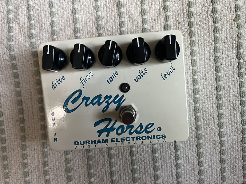 Durham Electronics Crazy Horse Overdrive & Fuzz Pedal Reverb