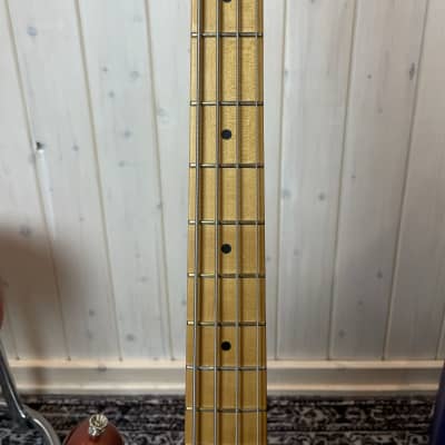 Fender Player Plus Active Jazz Bass MN 2022 Aged Candy Apple Red image 7
