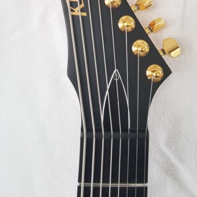 Kiesel Dean Lamb Limited Edition 8 String Aries 2022 - Jet Black image 8