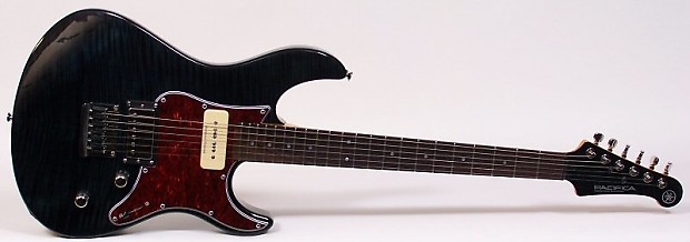 Yamaha Pacifica PAC611HFM Electric Guitar Translucent Black image 1