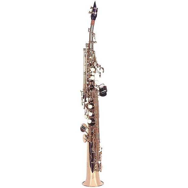 Lauren LSS100 Student Bb Brass Soprano Sax Outfit w/ Case image 1