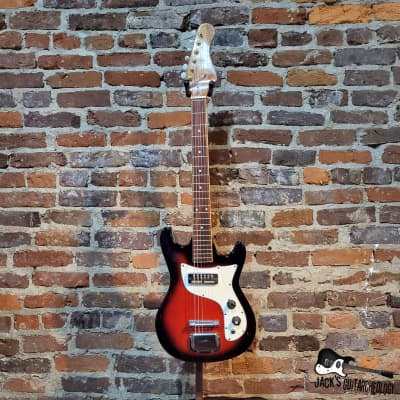 Norma Goldfoil Electric Guitar (1960s - Redburst) image 5