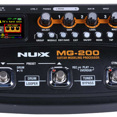 Reverb.com listing, price, conditions, and images for nux-mg-200