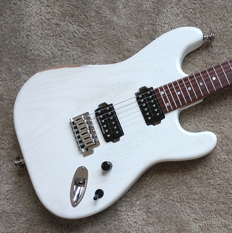 Handmade Strat style guitar with Warmoth 24.75
