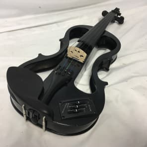 Carlo Giordano CV 210E Electric Violin w Bow Hard Case Reverb