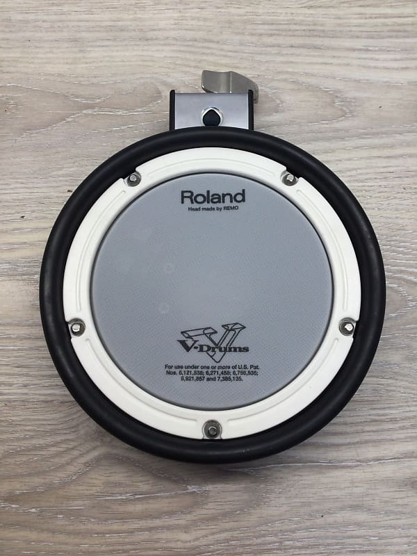 Roland PDX-6 V-Drum 8" Dual-Trigger Mesh Snare Drum Pad 2010s - Black image 1