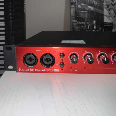 Focusrite Clarett 8Pre USB Audio Interface | Reverb UK