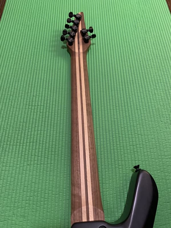 Kiesel Vanquish 7 string 2017 Blacked out ash satin | Reverb