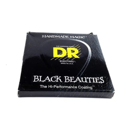 DR Guitar Strings Electric K3 Black Beauties High Performance Coated 09-46 image 1