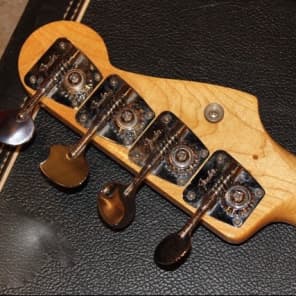 Left Handed Fender  Precision Bass 1965 Sunburst image 11