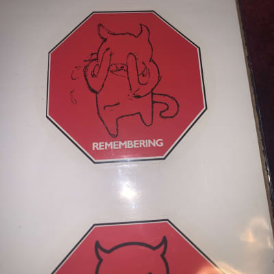 Radiohead  Amnesiac Promo Sticker Set Original  2001 image 5