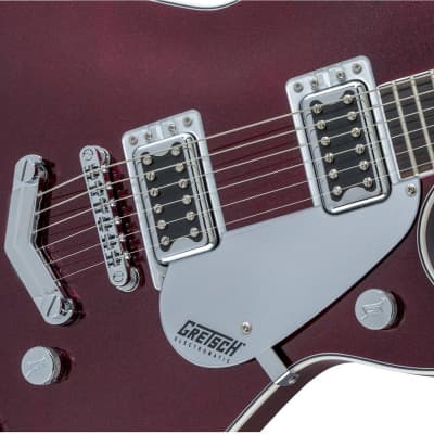 Gretsch G5220 Electromatic Jet BT Single-Cut Electric Guitar (Dark Cherry Metallic) (Used/Mint) image 5
