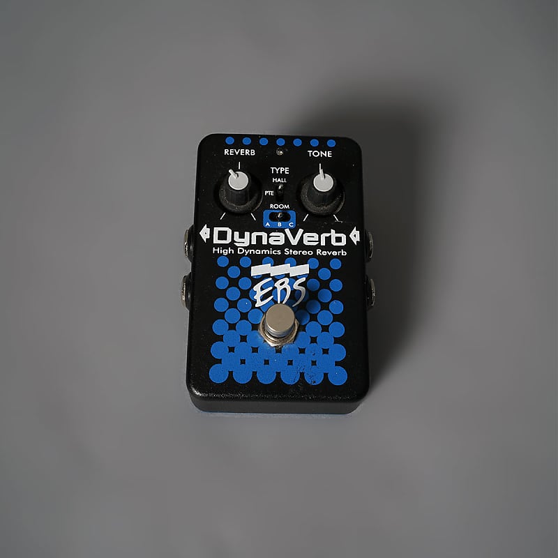 EBS DynaVerb High Dynamics Stereo Reverb Pedal | Reverb