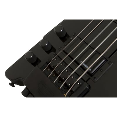Steinberger Spirit XT-25 Standard - Left-Handed Headless 5-string Electric Bass Guitar - Black image 7