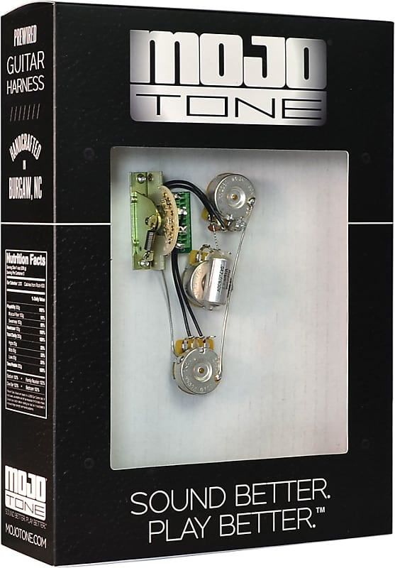 Mojotone OEM Stereo/Mono Cabinet 4x12 Wired Jack Plate (Double 1/4)