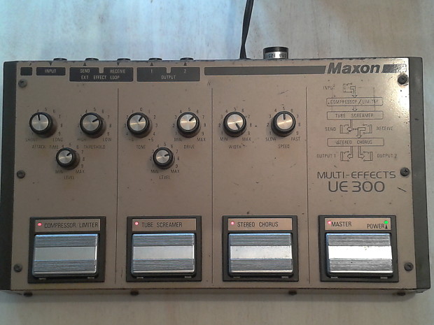 Maxon UE-300 Multi-Effect 1982 MIJ Original TS9 CS9 CP9 | Reverb