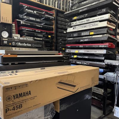 Yamaha P-45B Digital Piano /Keyboard with Sustain pedal / Black New P 45 //ARMENS//