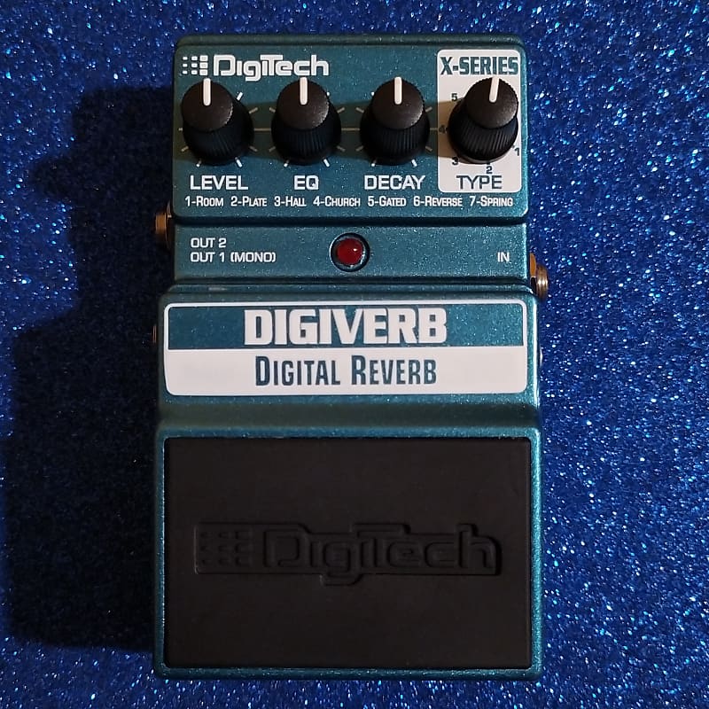 DigiTech XDV DigiVerb near mint w/box, manual & catalog