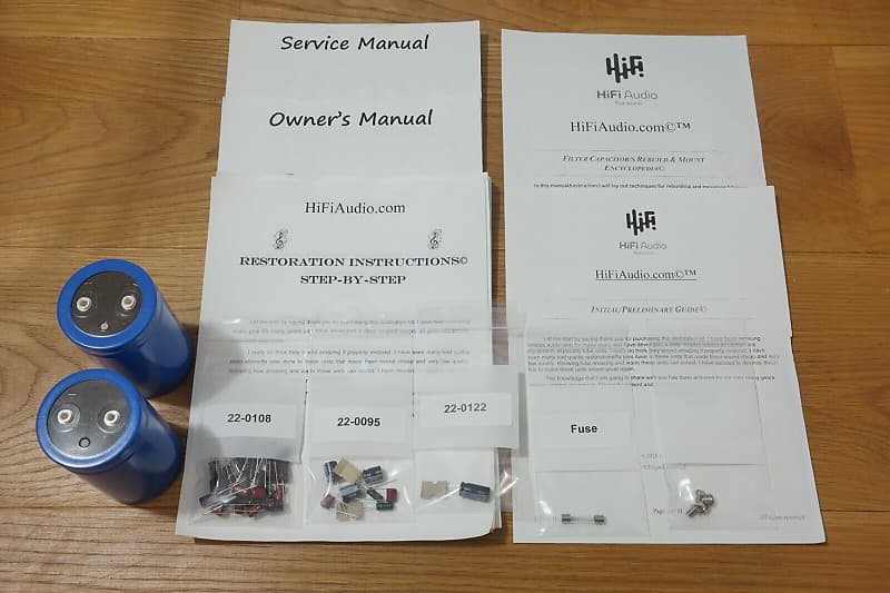 SAE 2400 L restoration kit filter capacitor repair rebuild fix  			