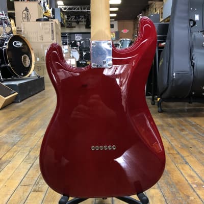 Fender Noventa Stratocaster Crimson Red Transparent image 3