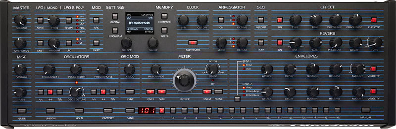 Oberheim TEO-5 Polyphonic Desktop Synthesizer Module image 1
