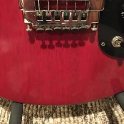 1963 Antique Red Gibson Melody Maker D, Multiple Upgrades image 3