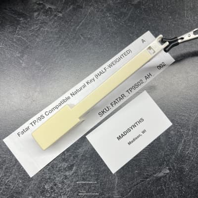 Fatar Replacement HALF Weighted A Key (TP/9S Keybeds) for Kurzweil K2000, Alesis Quadrasynth, Ensoniq SQ2, GEM WX2, Equinox 61, Oberheim OB-3