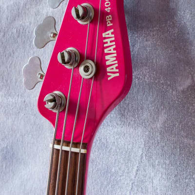 Yamaha PB400RA Bass Hot Pink 1985 | Reverb