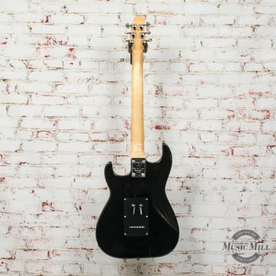 Samick Greg Bennett Strat Electric Guitar Black x8757 (USED) image 9