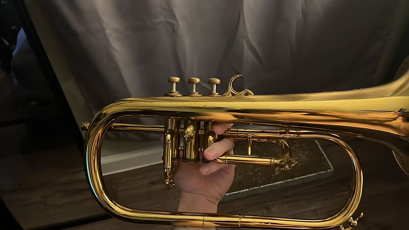 管楽器・吹奏楽器 HENRI SELMER K-MODIFIED LouisArmstrong Henri Selmer K-Modified Flugelhorn mid-late 1950's Gold | Reverb