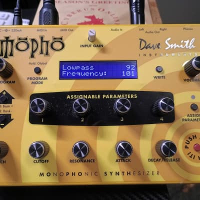 DSI Mopho Desktop Monosynth 2008 - 2016 - Upgraded Knobs!!
