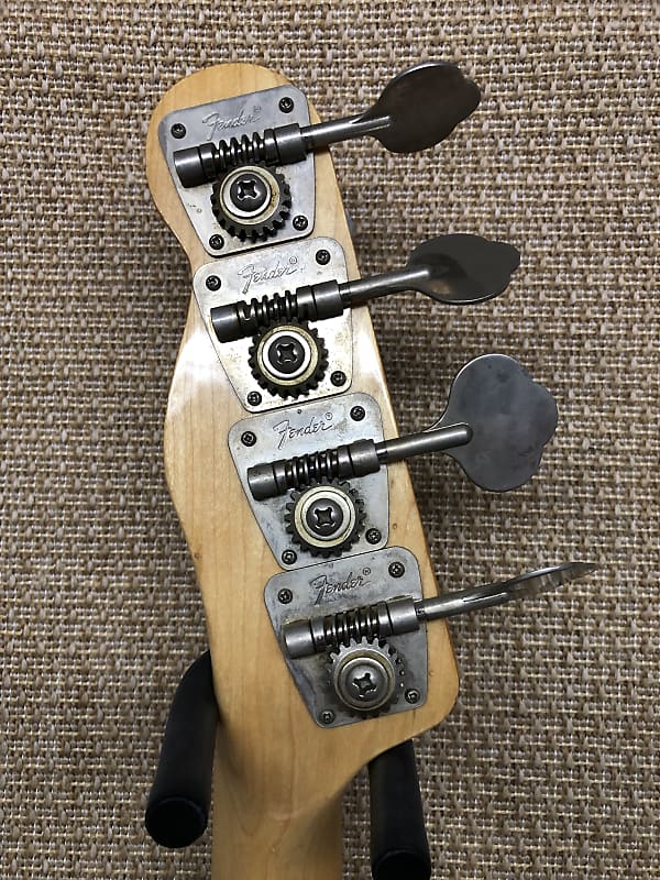 1974 Fender Telecaster Bass Guitar, Ash, Wide Range Humbucker, Maple Neck,  Orig Case