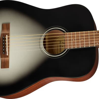 Fender FA-15 3/4 Acoustic Guitar With Gig Bag Moonlight Burst image 5