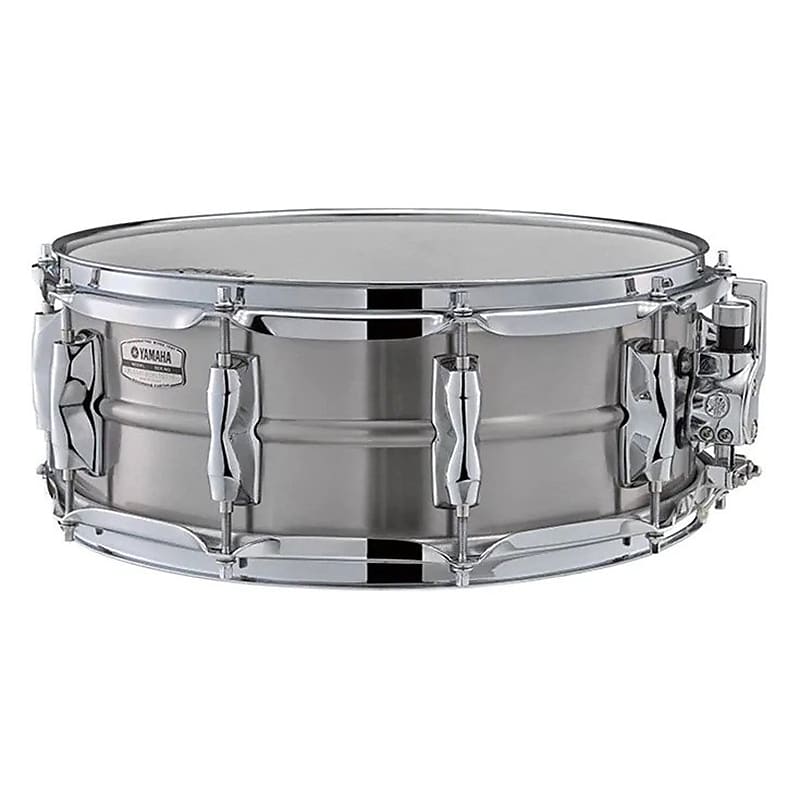 Immagine Yamaha RLS-1455 Recording Custom 5.5x14" Stainless Steel Snare Drum - 1