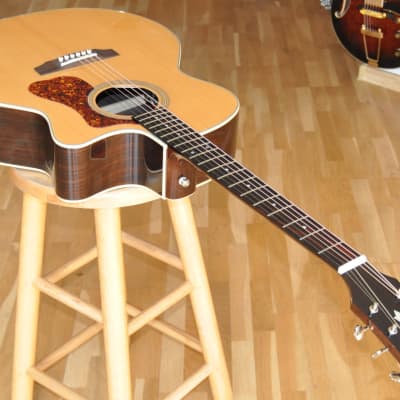 GUILD F-150CE Natural / Acoustic-Electric Cutaway Jumbo Size / All Solid / F150CE image 3