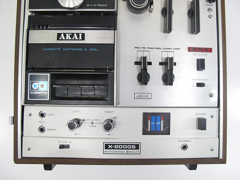 Akai X-2000S Reel-to-Reel Stereo Tape Player Recorder w/